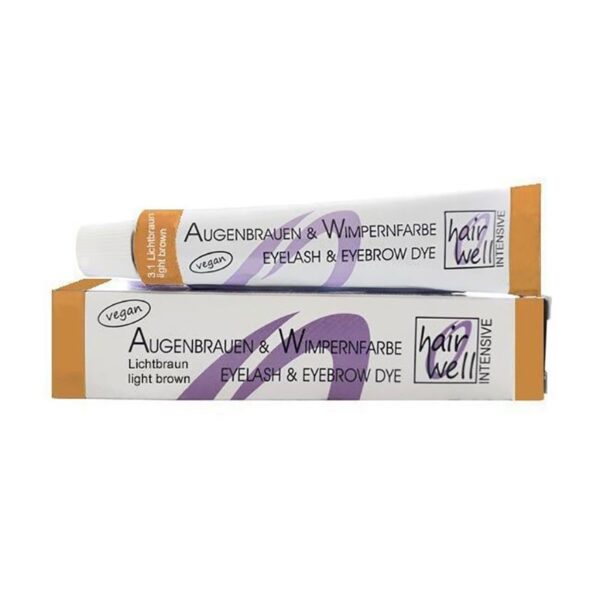 Hairwell Vaaleanruskea kestoväri 20 ml 3.1