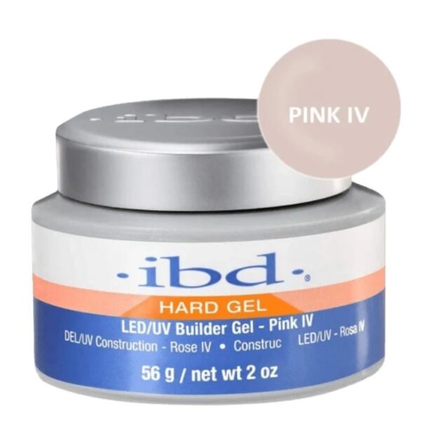 IBD Geeli LED/UV Builder Gel Pink IV, 56 g TPO Free