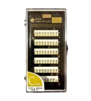 Lady Lash Extensions C 0,15 13 mm Jewel Lash Crystal