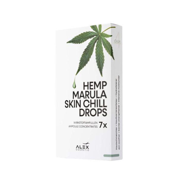 Alex Cosmetic Hemp Marula Skin Chill Drops (Set of 7) 1,5 ml