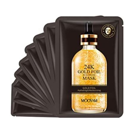 mooyam 24k gold foil mask mooyam 24k gold foil mask