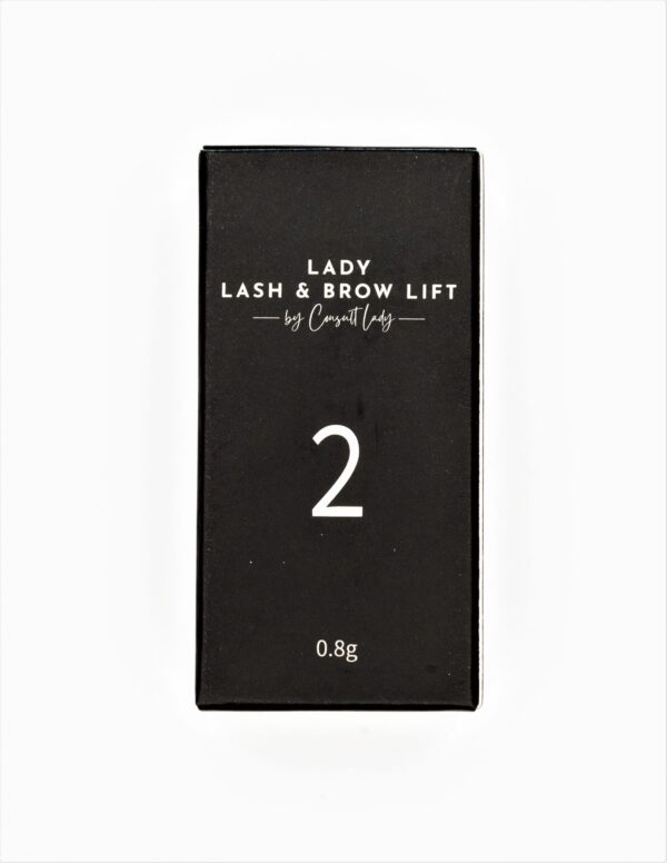 Lady Lash & Brow Lift Kiinniteaine step2, 1kpl