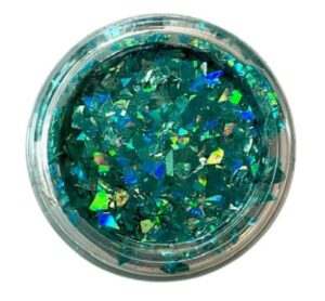 Glitteri 605 - Holographic Green
