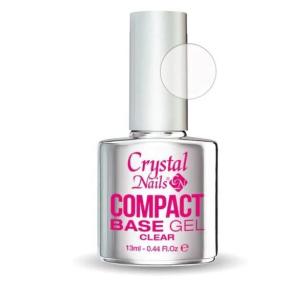 Crystal Nails Compact Base Gel Clear 13 ml