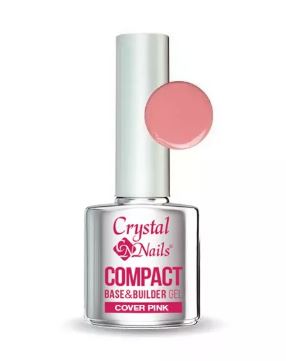 Crystal Nails Compact Base & Builder Gel Cover Pink 8ml