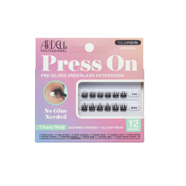 Ardell Press On FauxMink 12kpl, 8 ja 10mm
