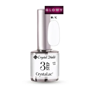 Crystal Nails 3STEP CrystaLac 3S Glowy White 8ml