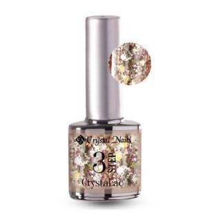 Crystal Nails 3STEP CrystaLac 3S147 Glitter Gold 8ml