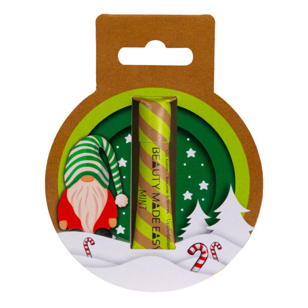 Lip Balm Mint, joulutonttu