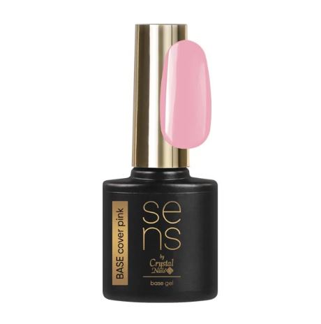 Crystal Nails Sens Base Gel Cover Pink 10ml