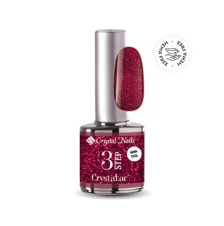 Crystal Nails 3STEP CrystaLac 3S2181 Sparkling Velvet 8ml