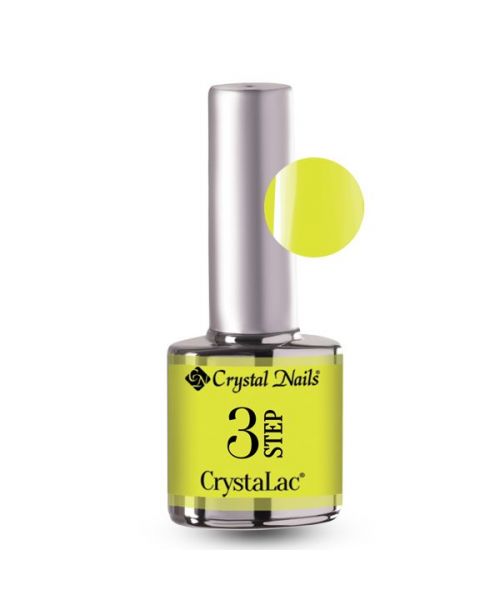 Crystal Nails 3STEP CrystaLac 3S128 Dynamic Yellow 8ml