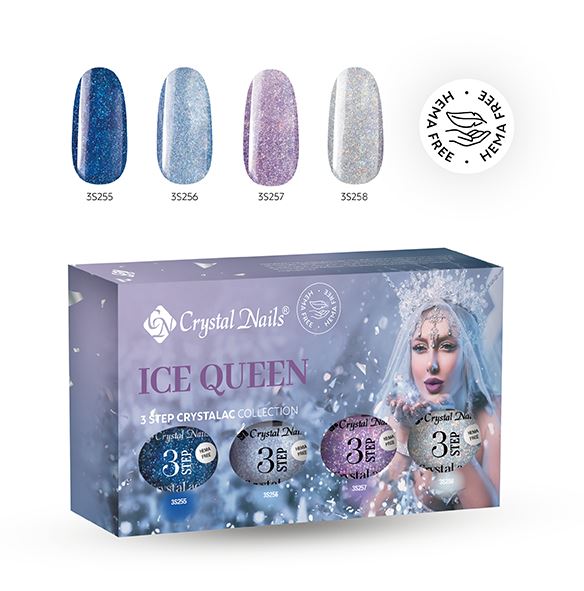 Crystal Nails Ice Queen Collection 4x4ml
