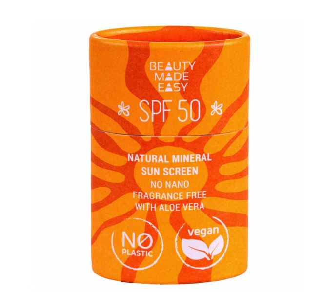 Beauty Made Easy SPF 50 Natural Mineral SUn Screen Beauty Made Easy SPF 50 Natural Mineral SUn Screen