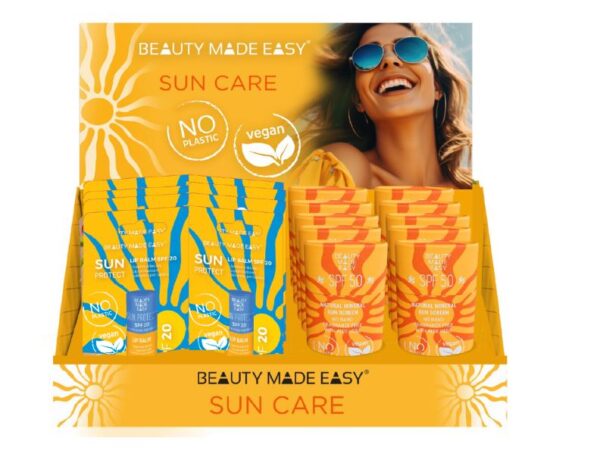 Beauty Made Easy Suncare teline