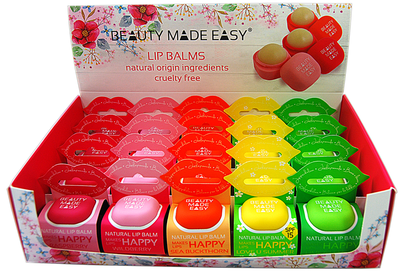 Beauty Made Easy Cube Lip balm teline
