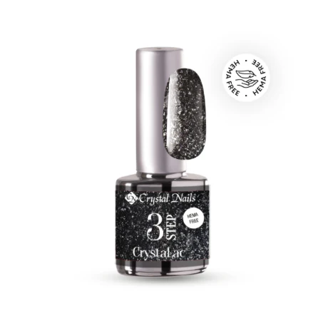 Crystal Nails 3STEP CrystaLac 3SFP08 Full Platinum-Dark Shadows 8ml