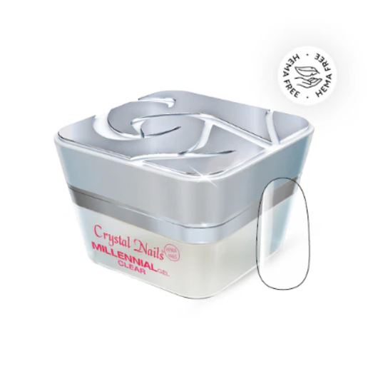 Crystal Nails Milennial Gel Clear 50 ml