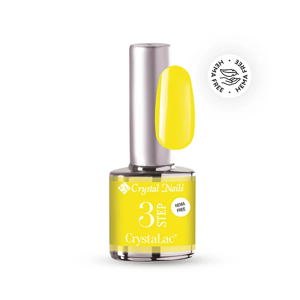 Crystal Nails 3STEP CrystaLac 3S277 Neon Lemon Light 8ml