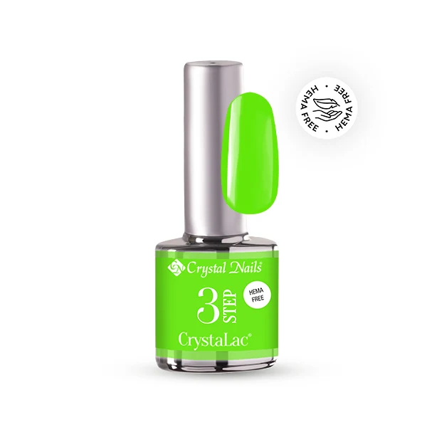 Crystal Nails 3STEP CrystaLac 3S278 Neon Lime 8ml