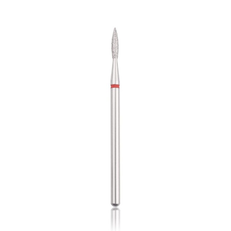 HBD-243RDX Diamond bur “flame” safe red