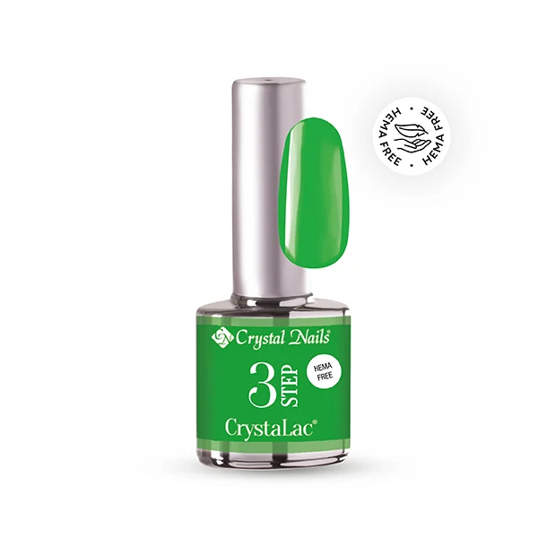 Crystal Nails 3STEP CrystaLac 3S279 Neon Jungle Green 8ml