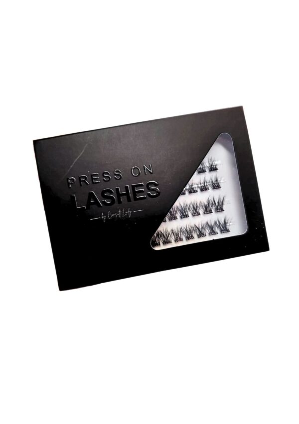 Press on lashes By Consult Lady Soft Natural 48 kpl