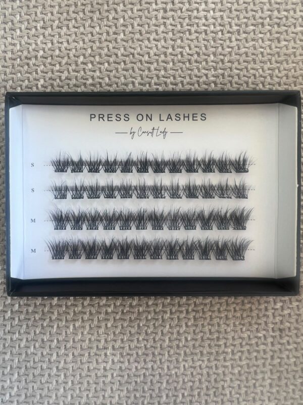 Press on lashes By Consult Lady Soft Natural 48 kpl