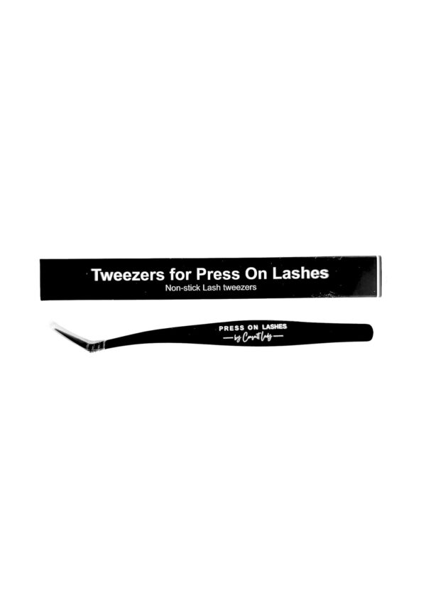 Press on lashes pinsetit, Musta