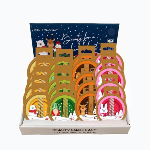 Beauty Made Easy Christmas huulivoideteline 20 kpl