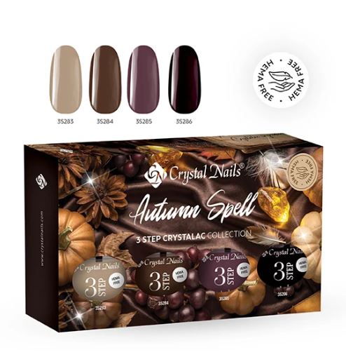 Crystal Nails Autumn Spell Collection 4x4ml