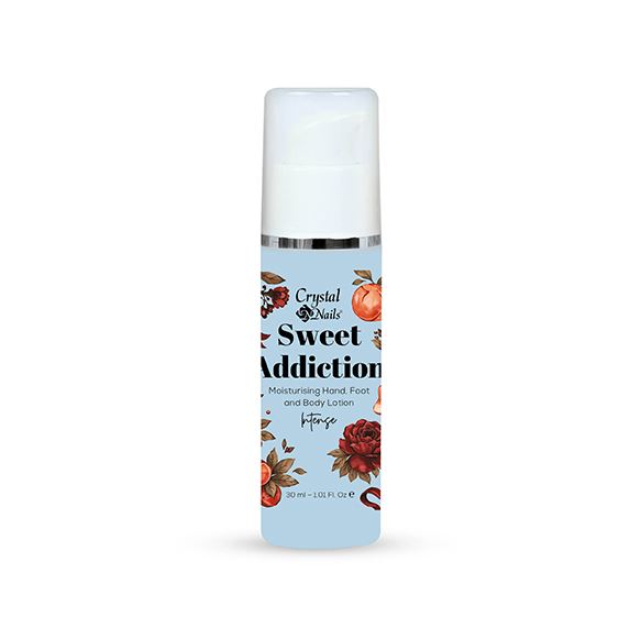 Crystal Nails Sweet Addiction Moisturizing Hand, Foot and Body Lotion 30 ml