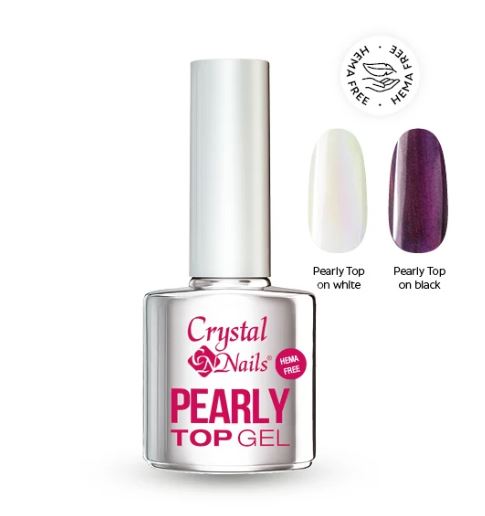 Crystal Nails Pearly Top Gel 4ml