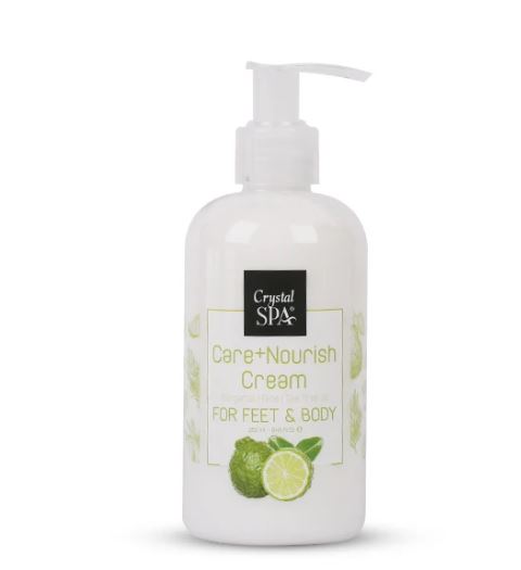 Crystal Spa Care+Nourish Cream For Feet And Body 250 ml