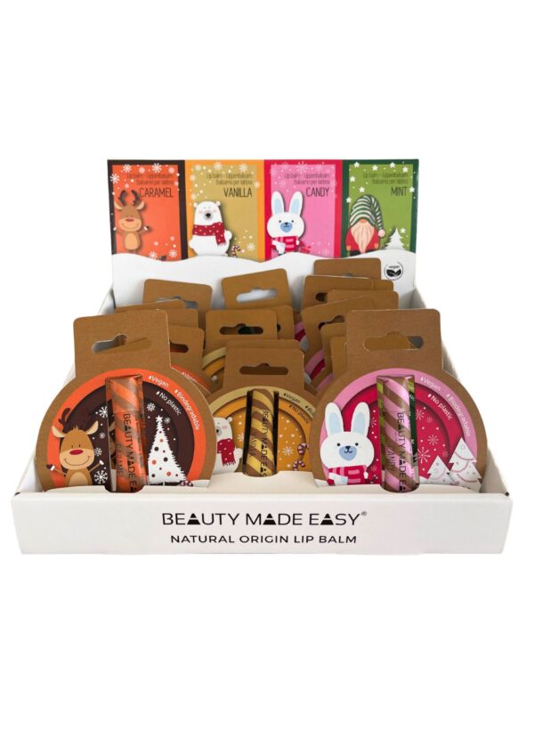 Beauty Made Easy Christmas huulivoideteline 20 kpl