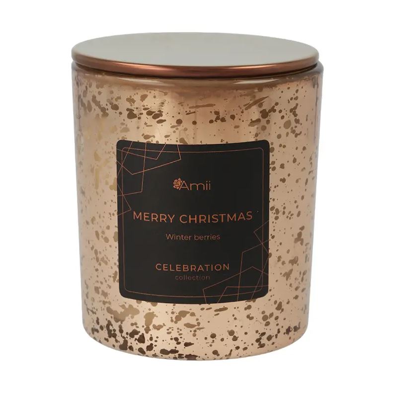 Amii candle Merry Christmas