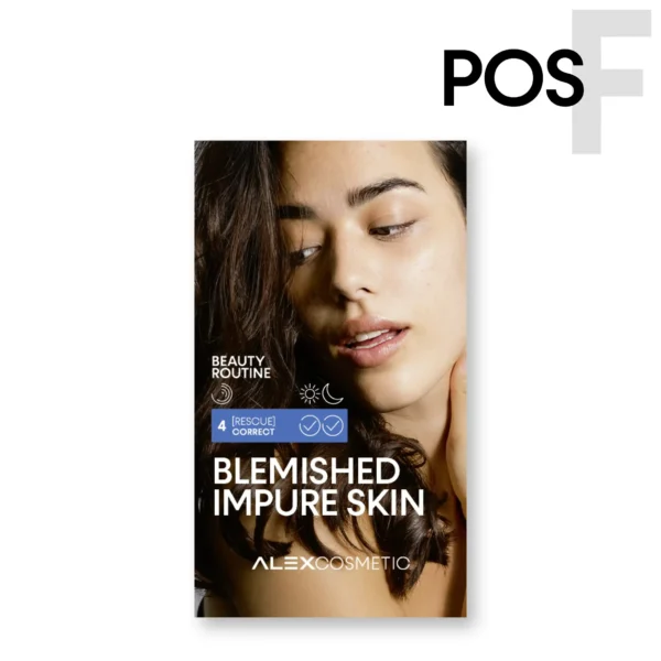 Alex Cosmetic mainoskortti 4 Blemished Impure skin