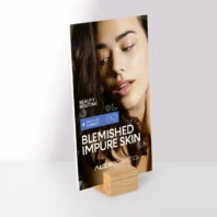 Blemished impure skin mainos Alex Cosmetic pahvi 2