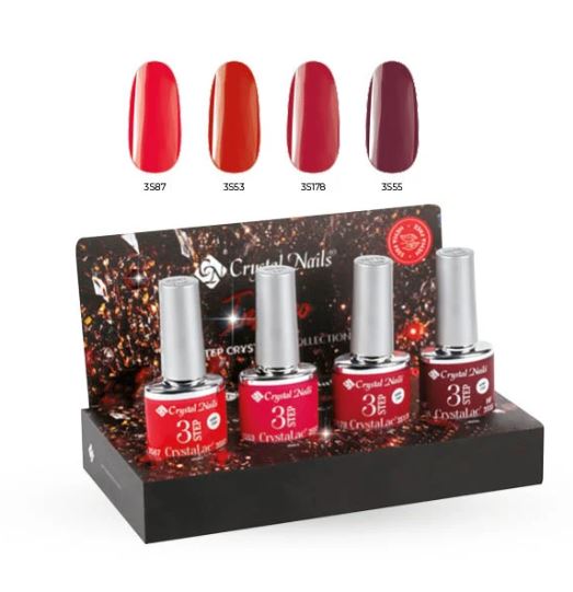 Crystal Nails Inferno Collection 4x4ml