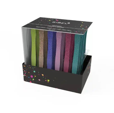 Pinsettiteline Glitter, 24 kpl